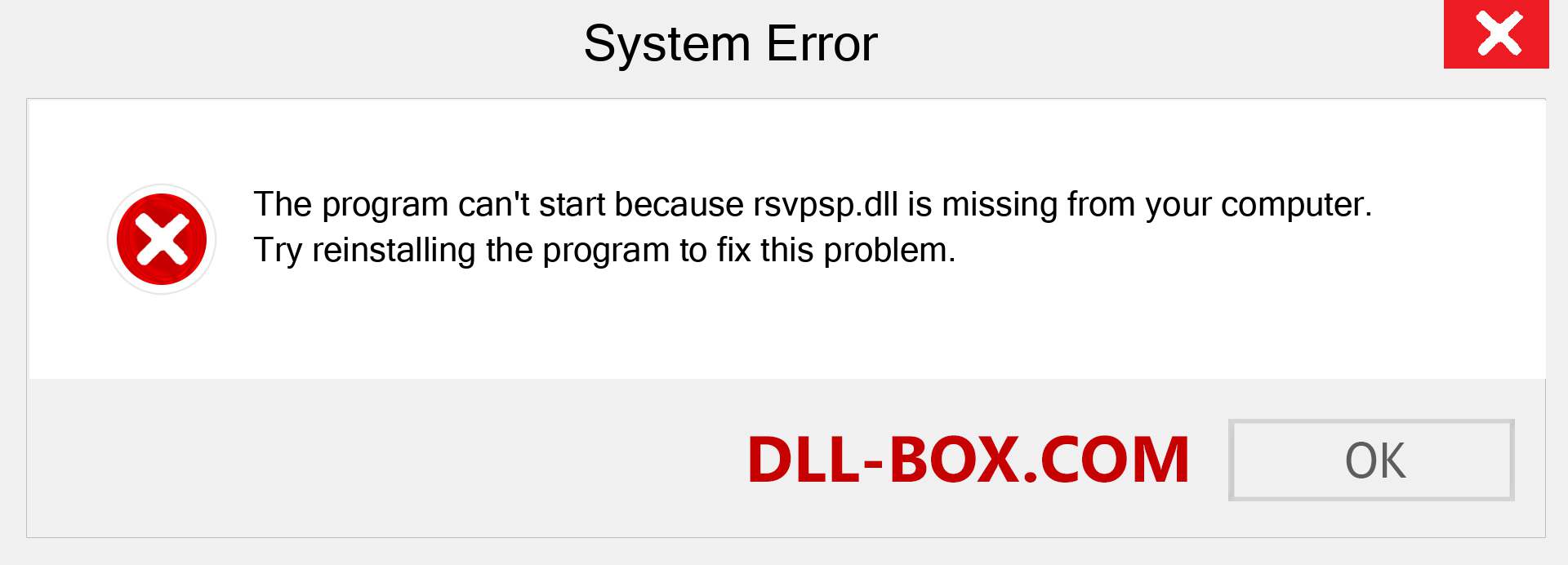  rsvpsp.dll file is missing?. Download for Windows 7, 8, 10 - Fix  rsvpsp dll Missing Error on Windows, photos, images